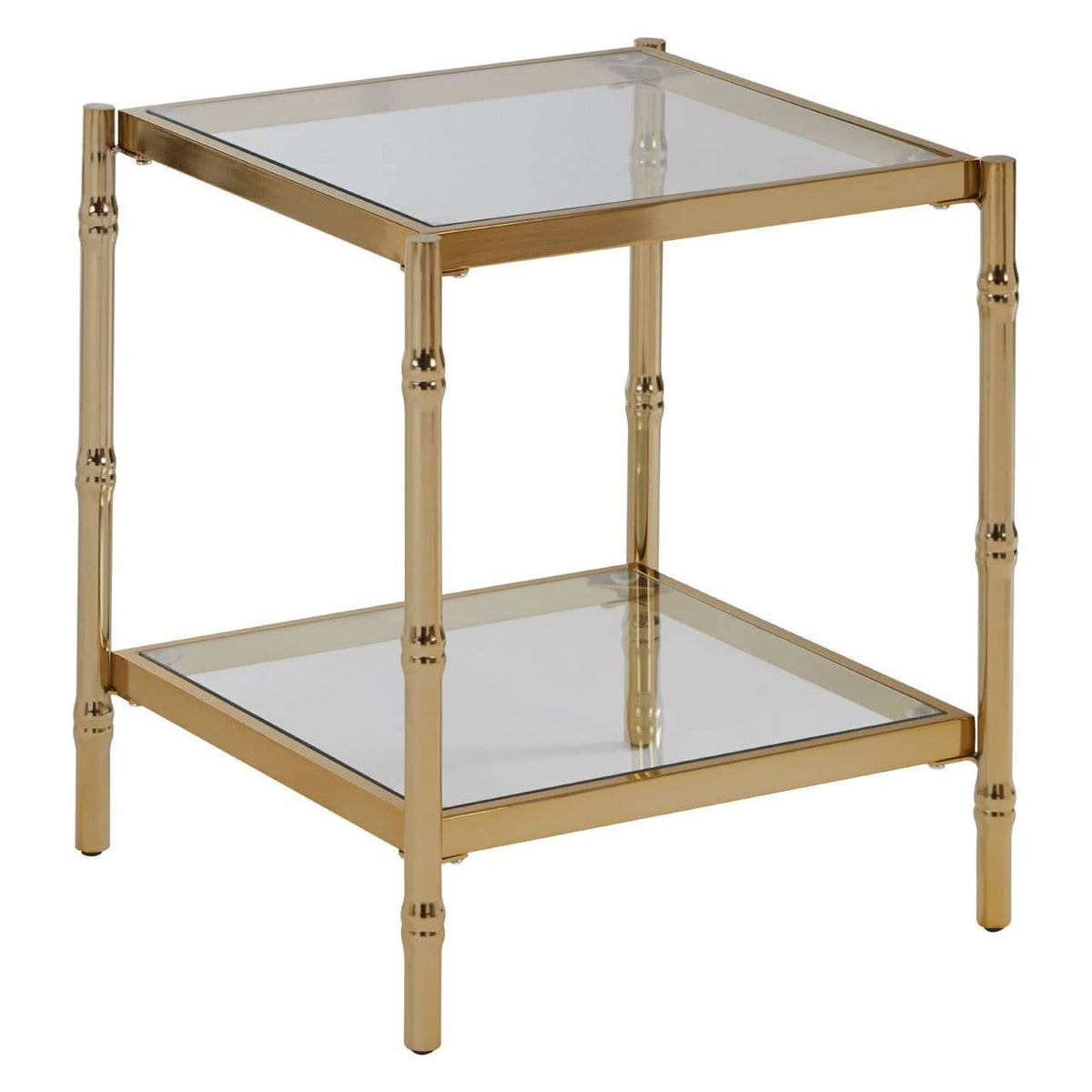 Noosa & Co. Living Kensington Townhouse Two Tier Square Side Table House of Isabella UK