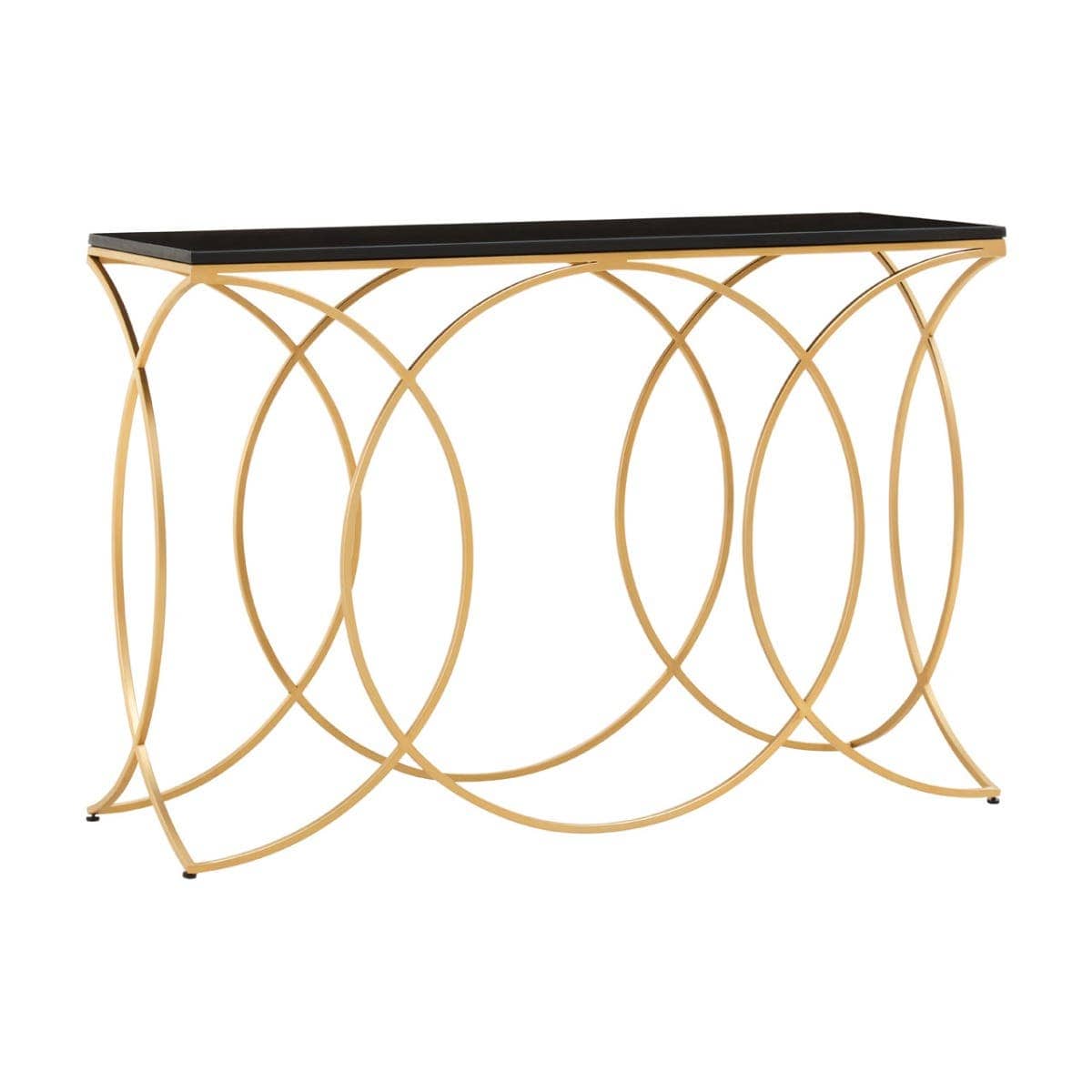 Noosa & Co. Living Kia Black Console Table House of Isabella UK