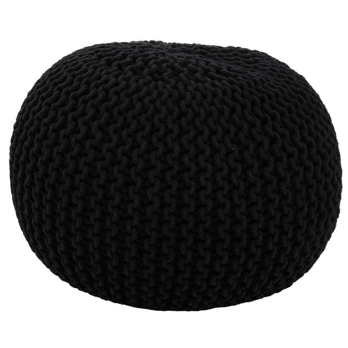 Kids Black Pouffe.