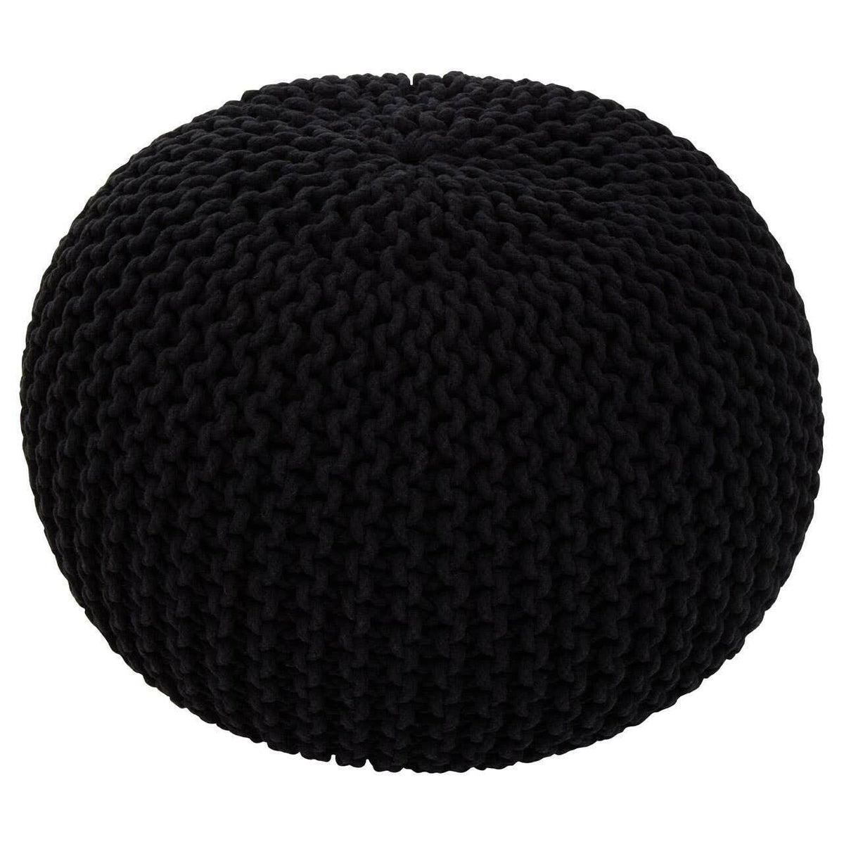 Kids Black Pouffe.