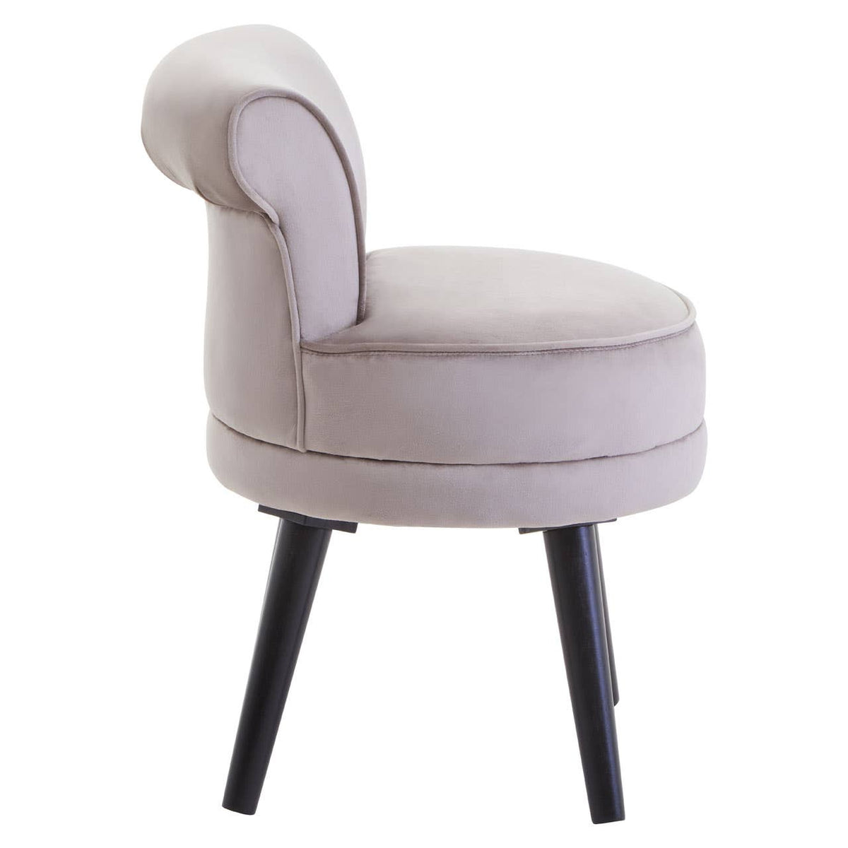 Kids Loretta Mink Velvet Chair.