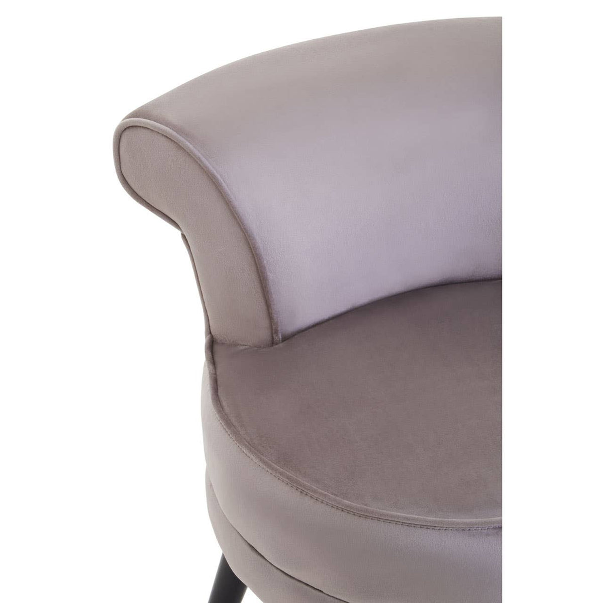 Kids Loretta Mink Velvet Chair.