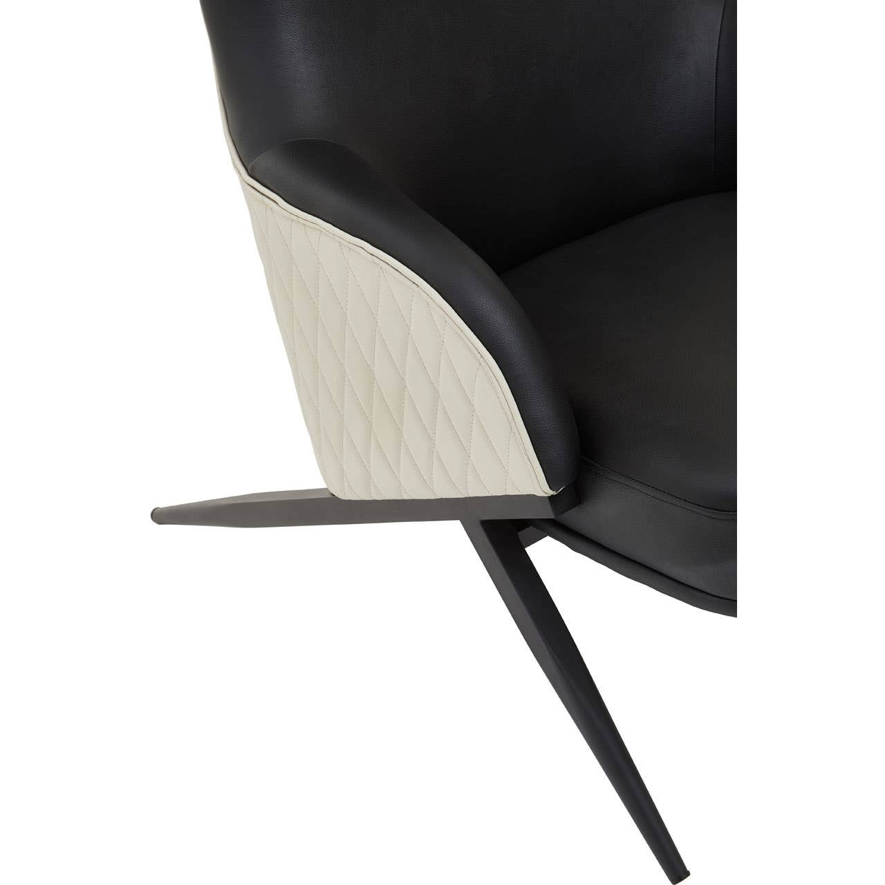 Noosa & Co. Living Kiev Black Arm Chair House of Isabella UK