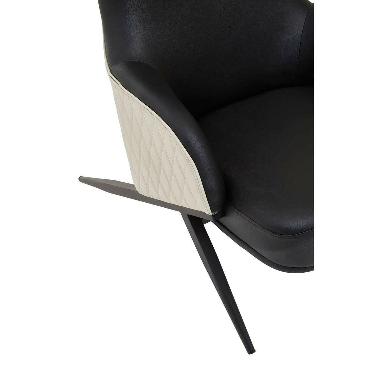 Kiev Black Arm Chair.