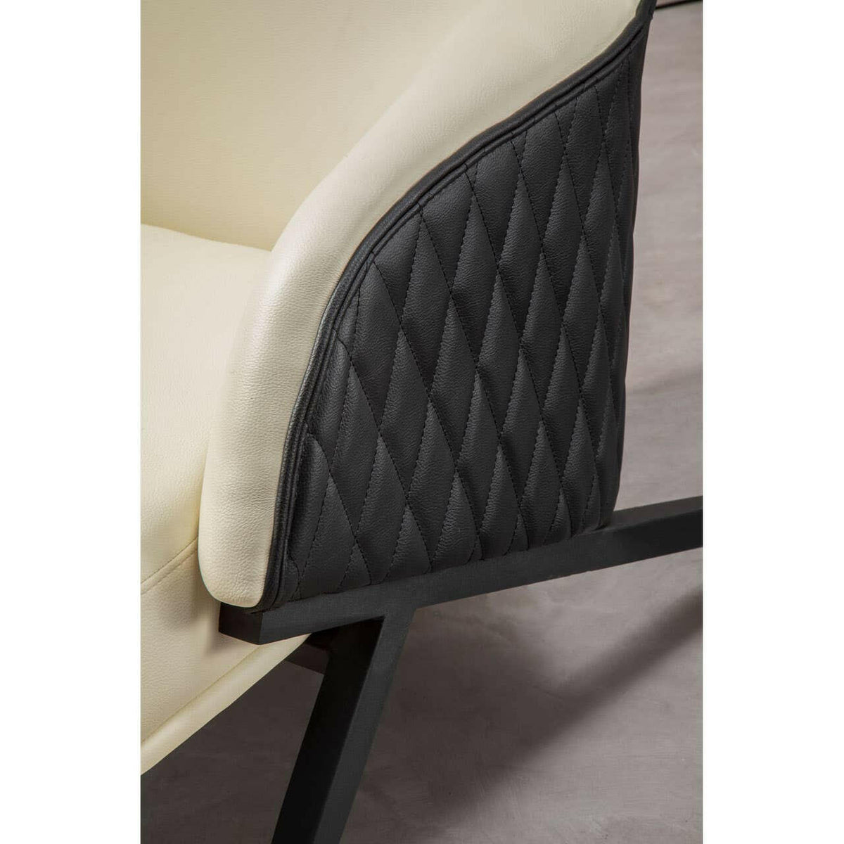 Kiev Ivory Arm Chair.