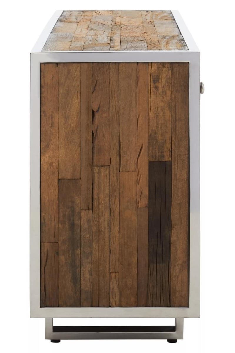 Kindo Natural Wood Sideboard.