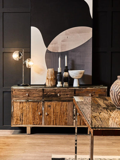 Noosa & Co. Living Kindo Natural Wood Sideboard House of Isabella UK