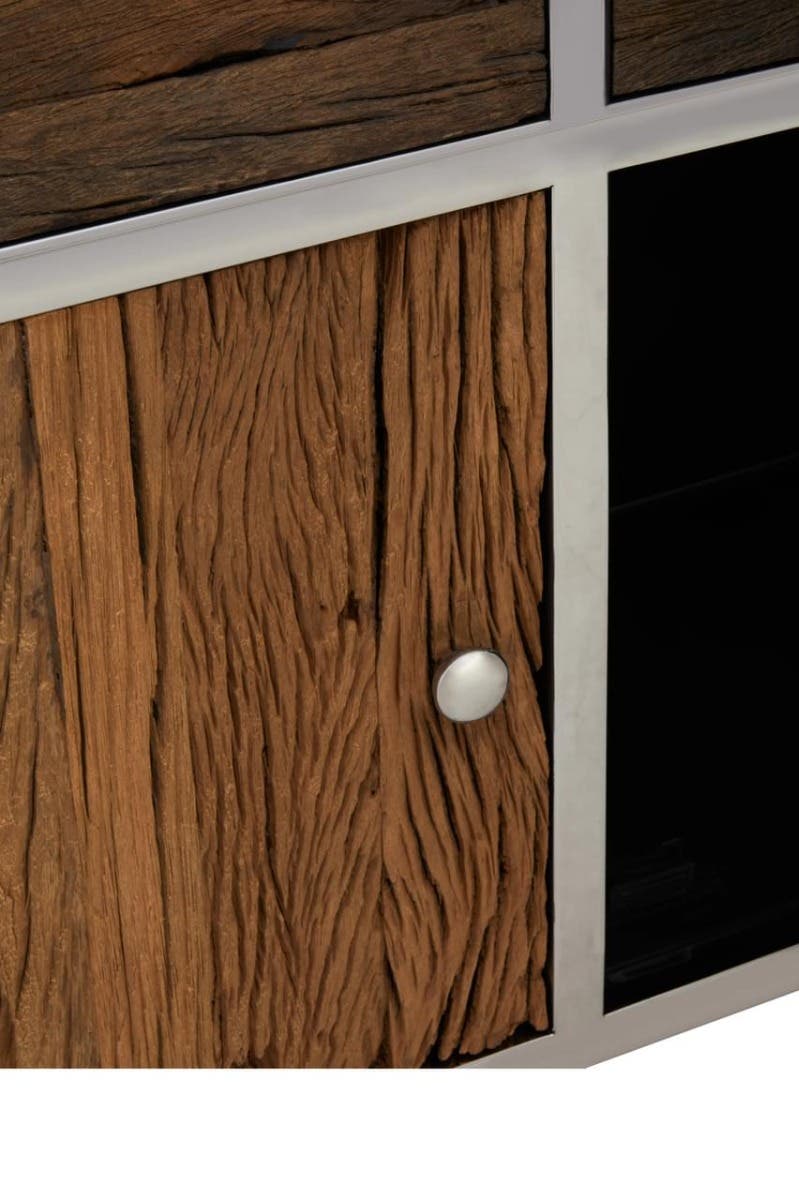 Kindo Natural Wood Sideboard.