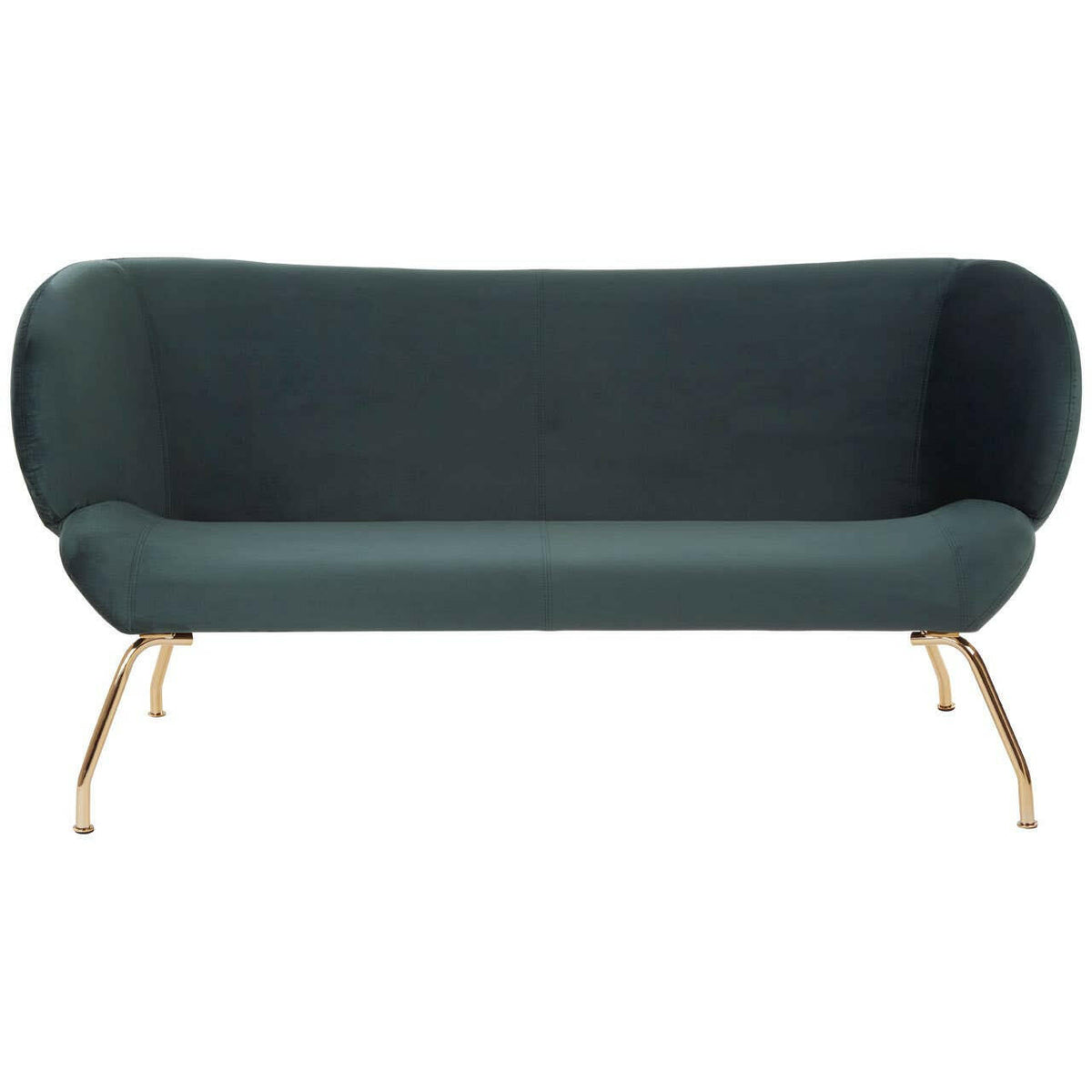 Kolding 2 Seat Green Sofa.