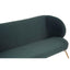 Kolding 2 Seat Green Sofa.