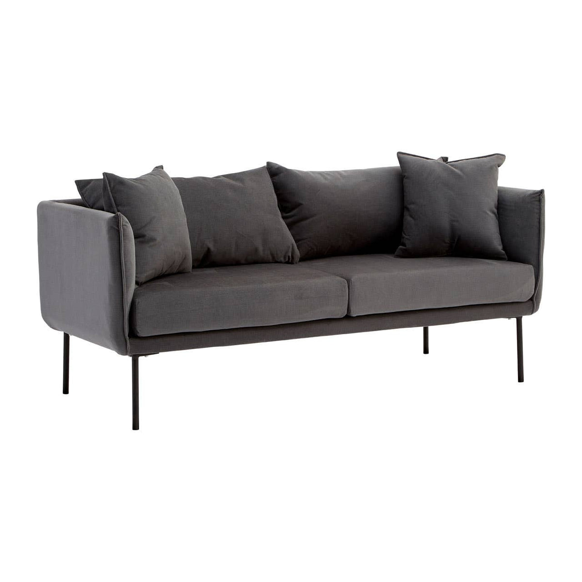 Kolding Two Seater Grey Sofa.