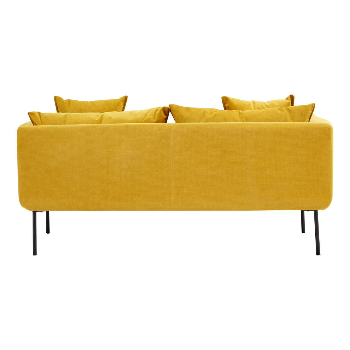 Kolding Two Seater Yellow Sofa.