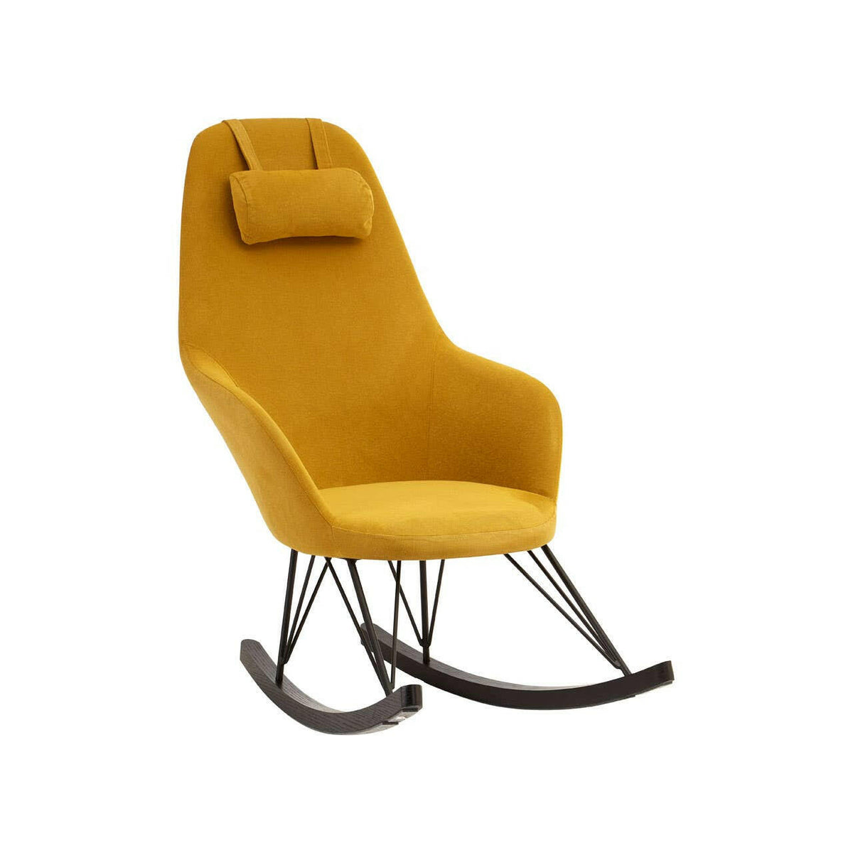 Kolding Yellow Rocking Chair.