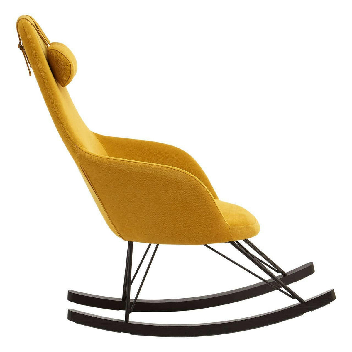 Kolding Yellow Rocking Chair.