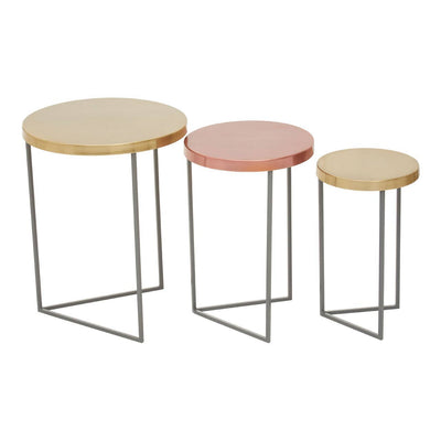 Noosa & Co. Living Korba Set Of Three Tables House of Isabella UK