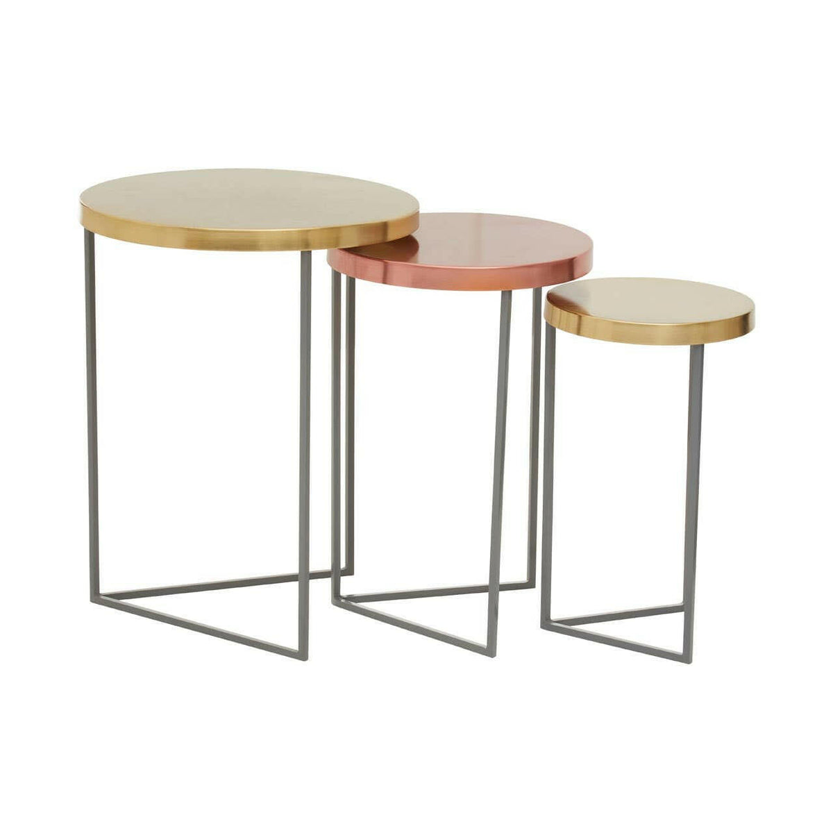 Korba Set Of Three Tables.