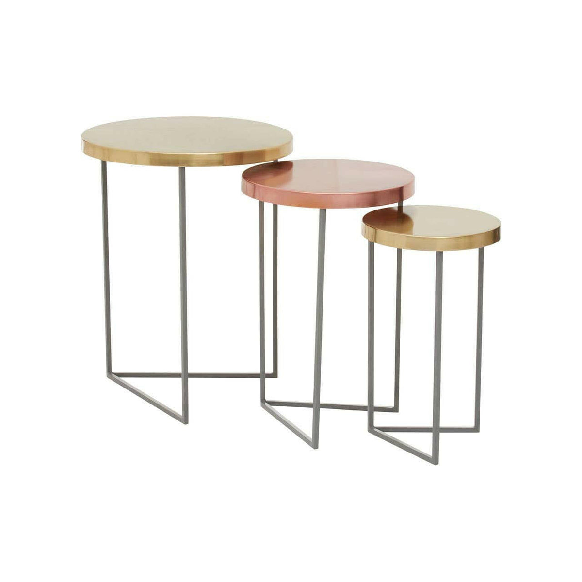 Korba Set Of Three Tables.