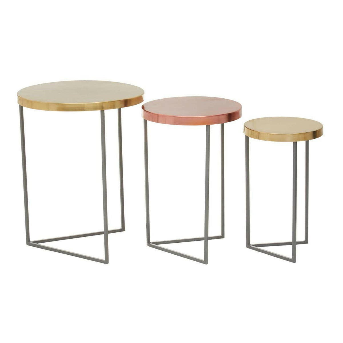 Korba Set Of Three Tables.