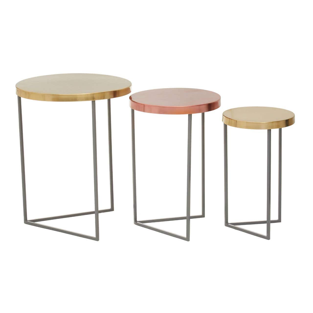 Noosa & Co. Living Korba Set Of Three Tables House of Isabella UK