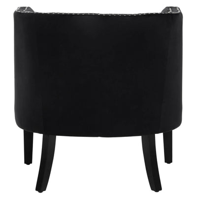 Noosa & Co. Living Larissa Black Velvet Studded Chair House of Isabella UK