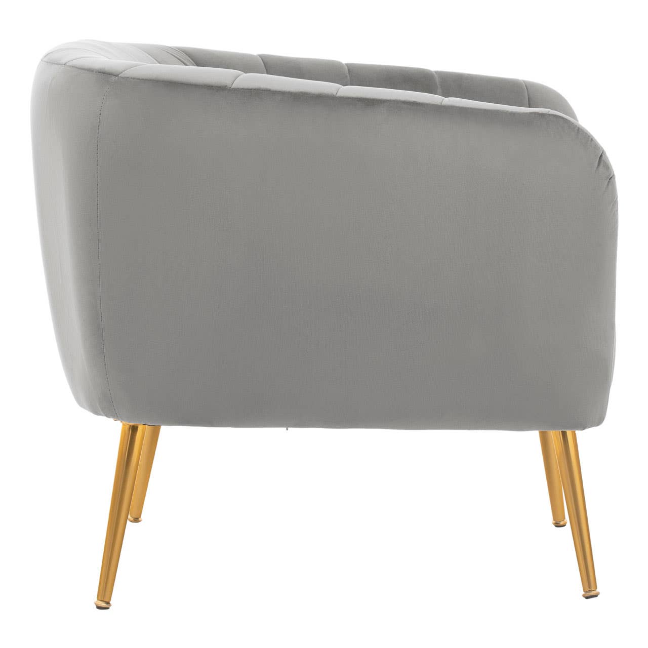 Noosa & Co. Living Larissa Grey Velvet Chair House of Isabella UK