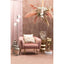 Larissa Pink Velvet Chair.