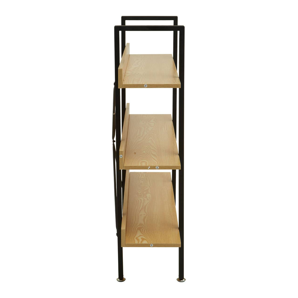 Laxton 3 Tier Light Yellow Shelf Unit.