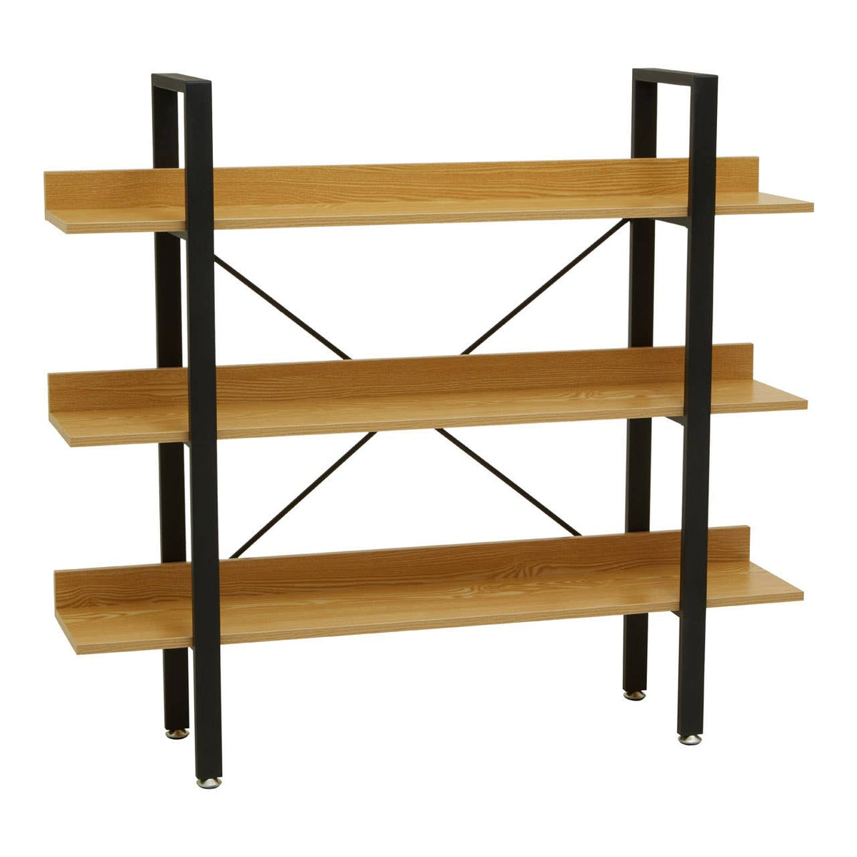 Laxton 3 Tier Light Yellow Shelf Unit.