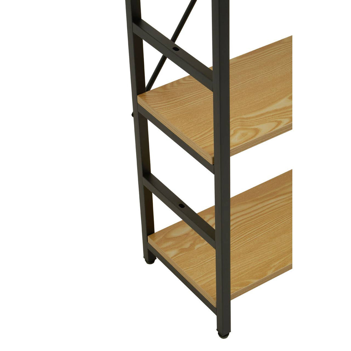 Laxton 5 Tier Light Yellow Shelf Unit.