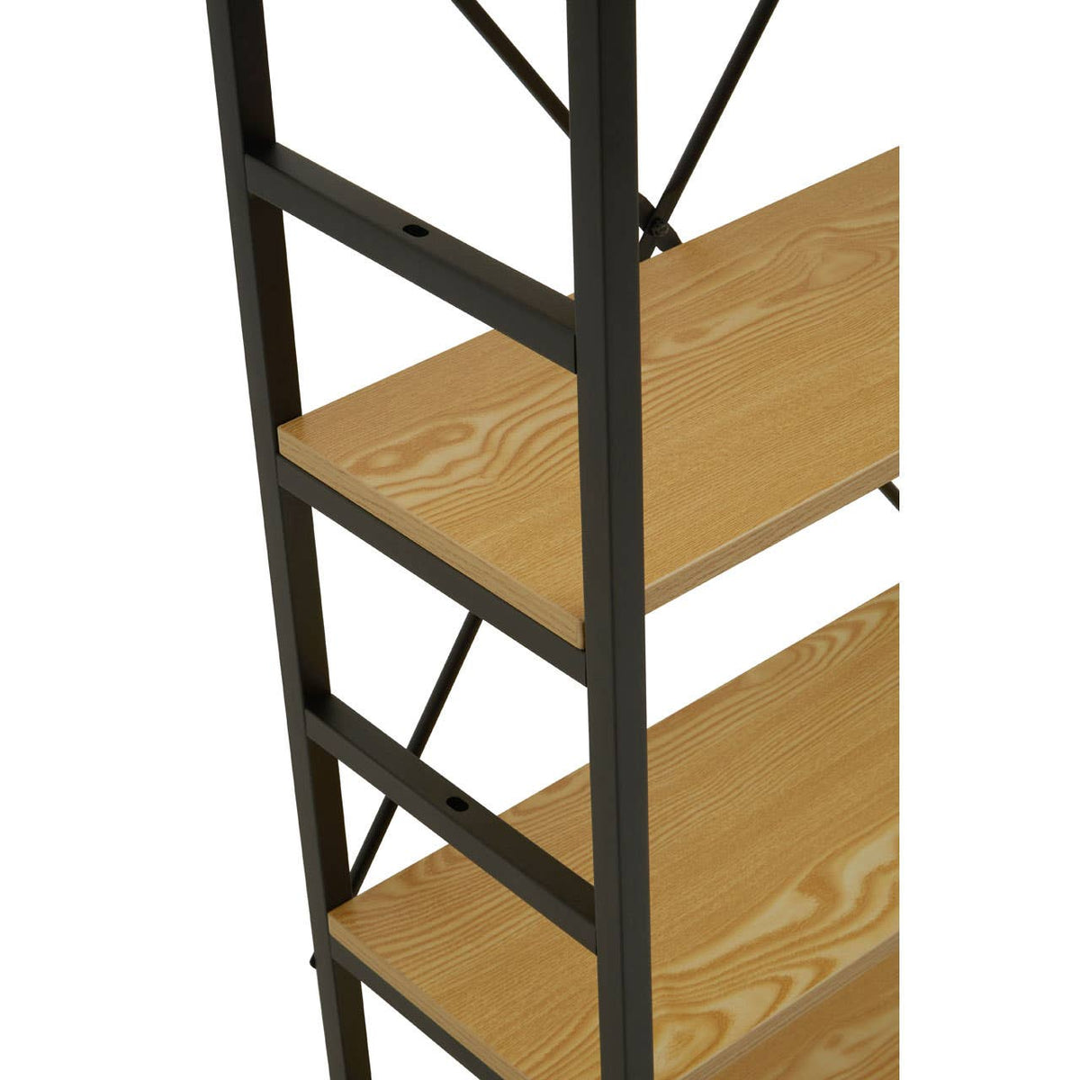 Laxton 5 Tier Light Yellow Shelf Unit.