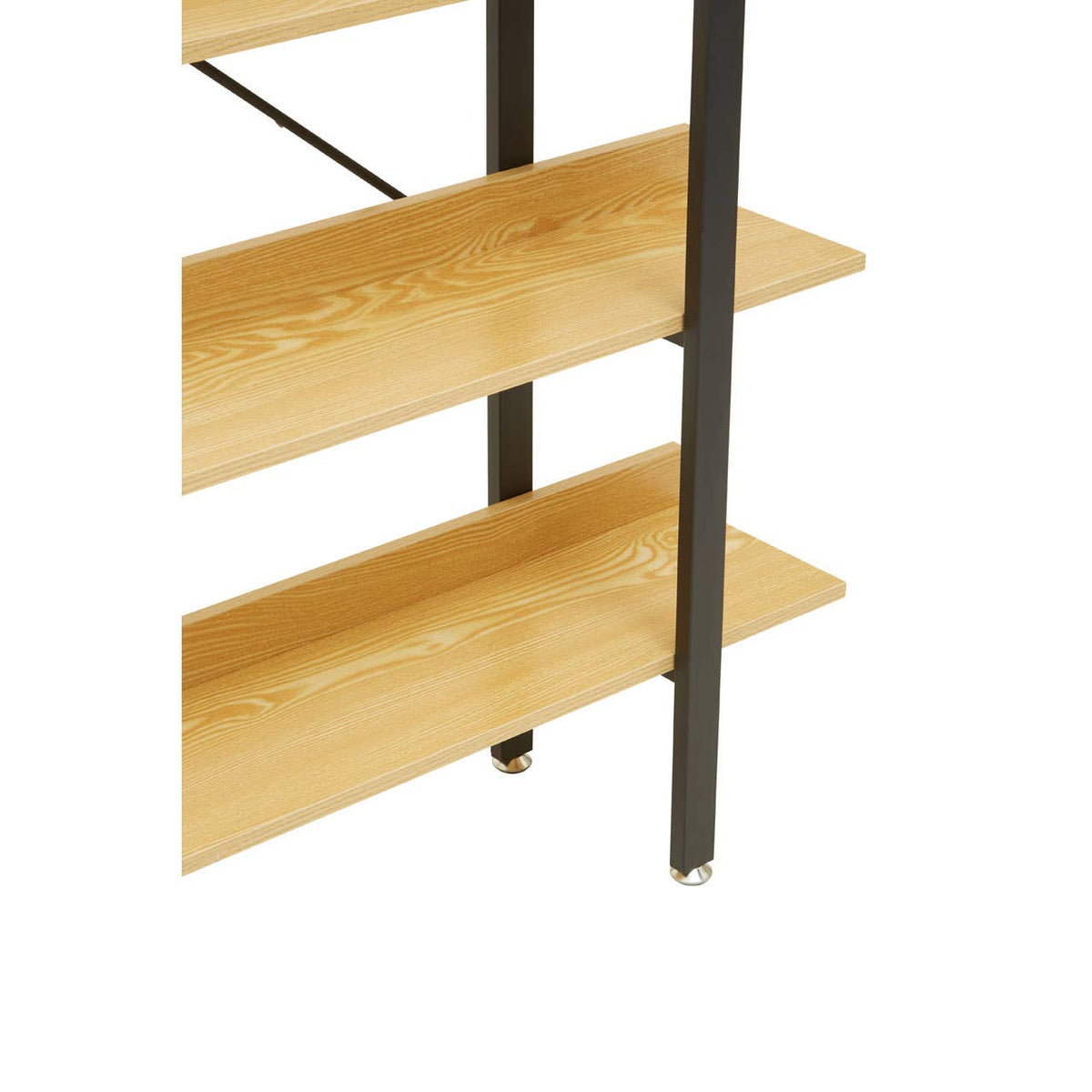 Laxton 5 Tier Light Yellow Shelf Unit.