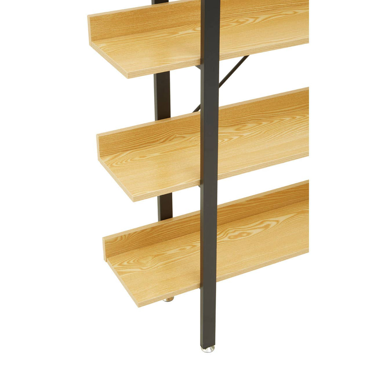 Laxton 5 Tier Light Yellow Shelf Unit.