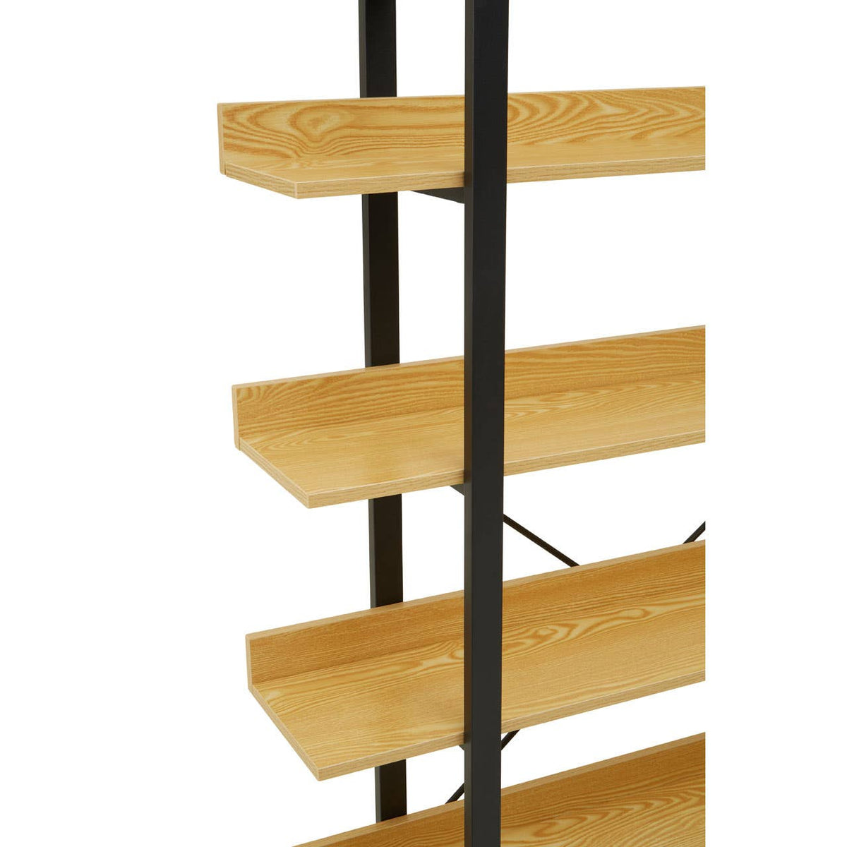 Laxton 5 Tier Light Yellow Shelf Unit.