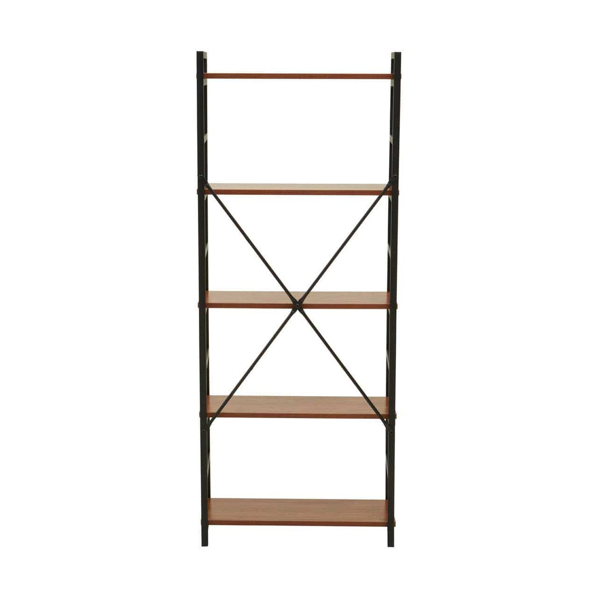 Laxton 5 Tier Red Pomelo Shelf Unit.