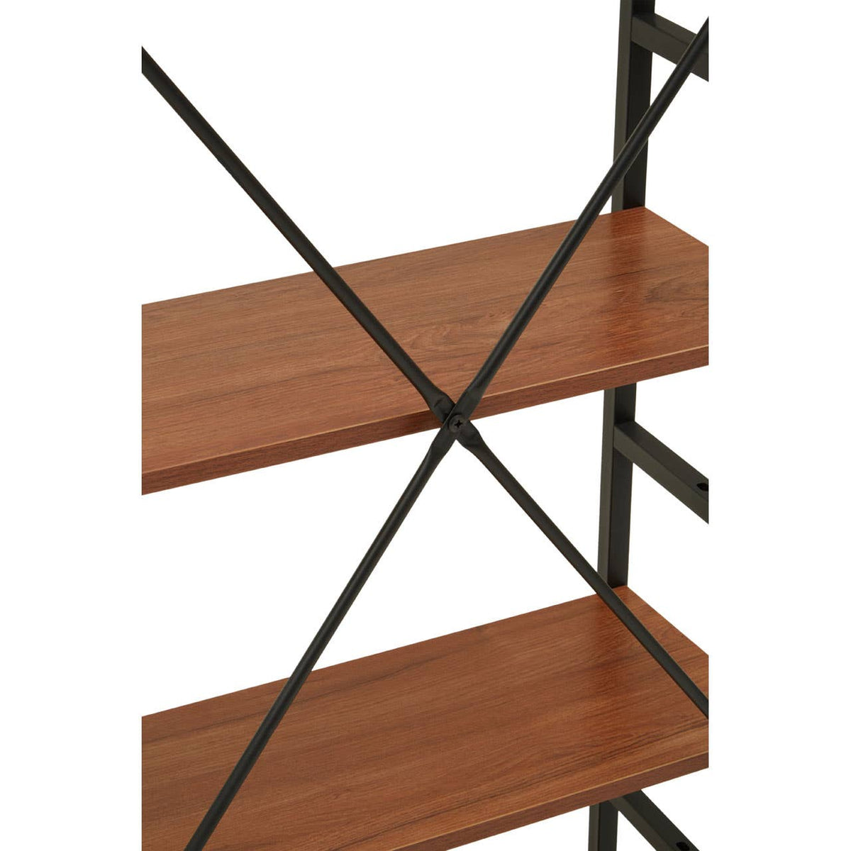 Laxton 5 Tier Red Pomelo Shelf Unit.