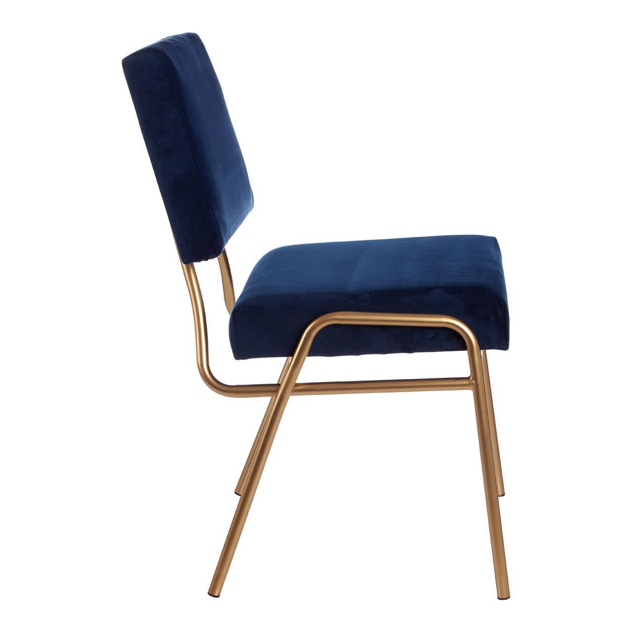 Noosa & Co. Living Lexa Blue Velvet Chair House of Isabella UK