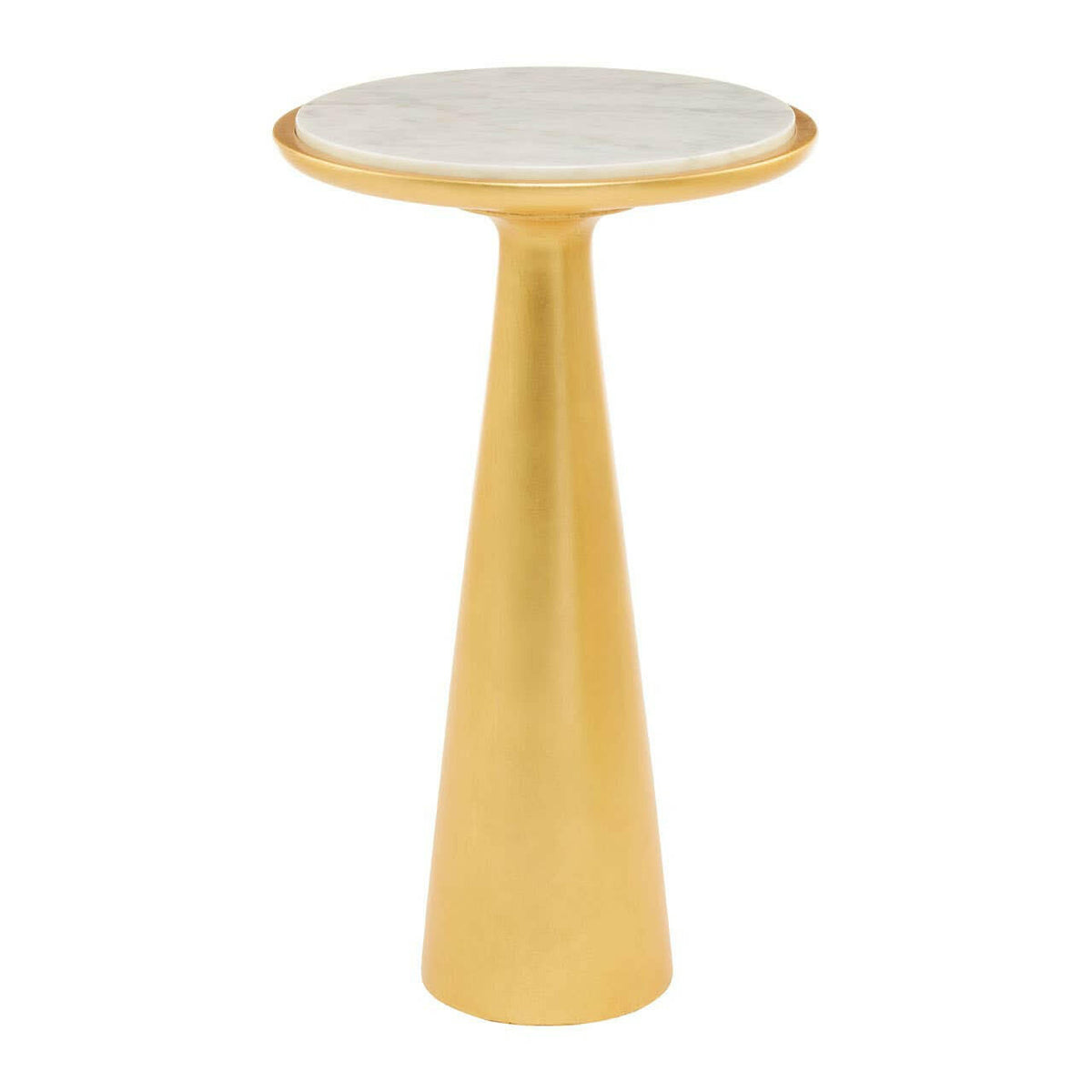 Lino Large Gold Side Table.