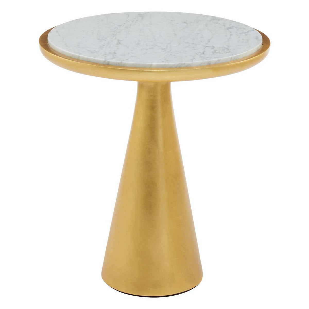 Lino Small Gold Side Table.