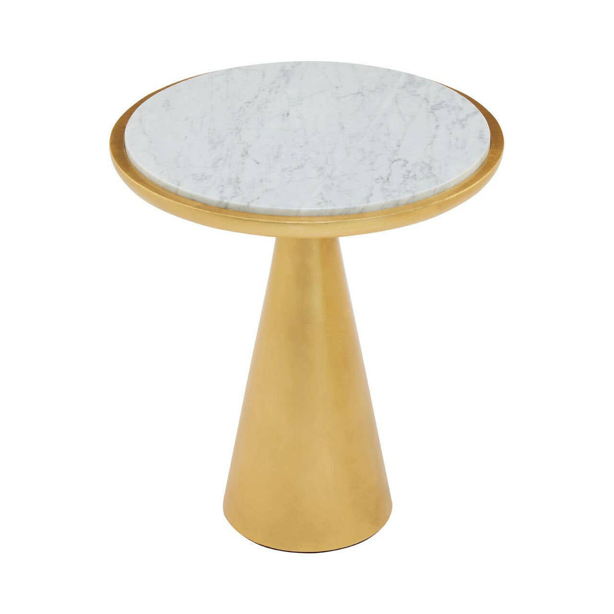Lino Small Gold Side Table.