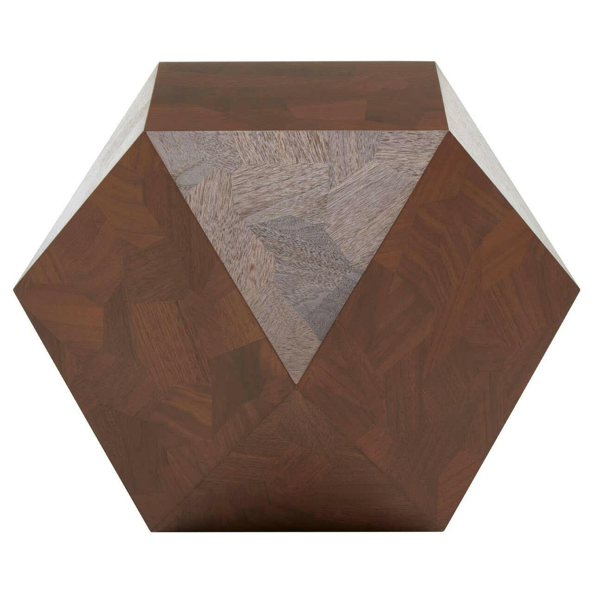 Lino Walnut Side Table.