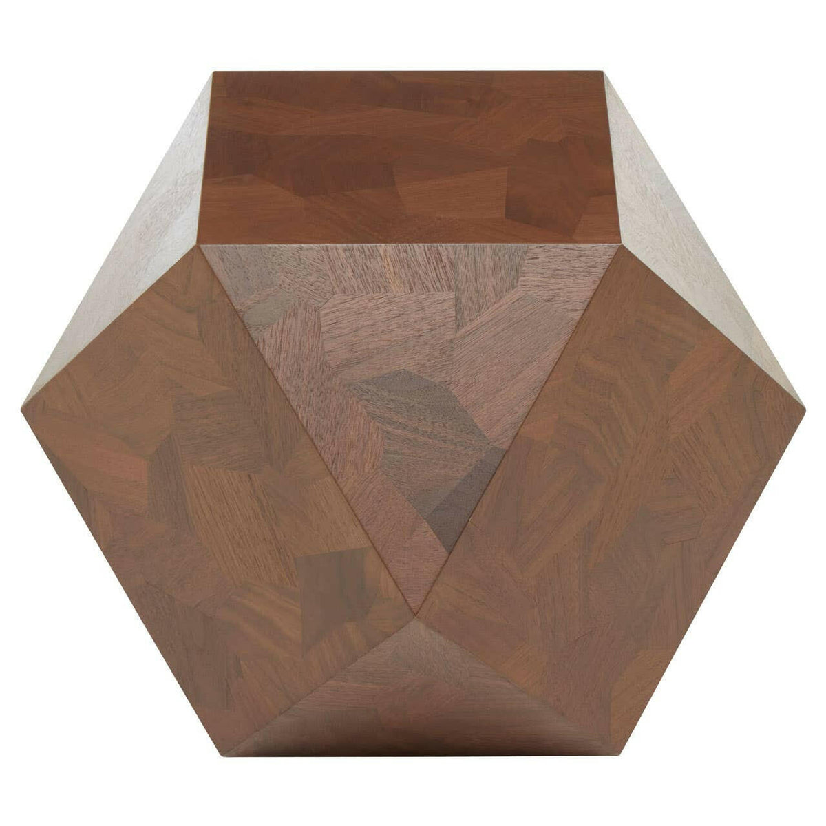 Lino Walnut Side Table.
