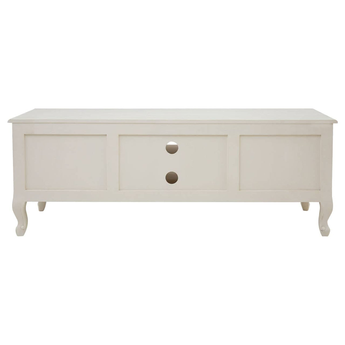 Loire 4 Drawers/2 Shelves White Media Unit.
