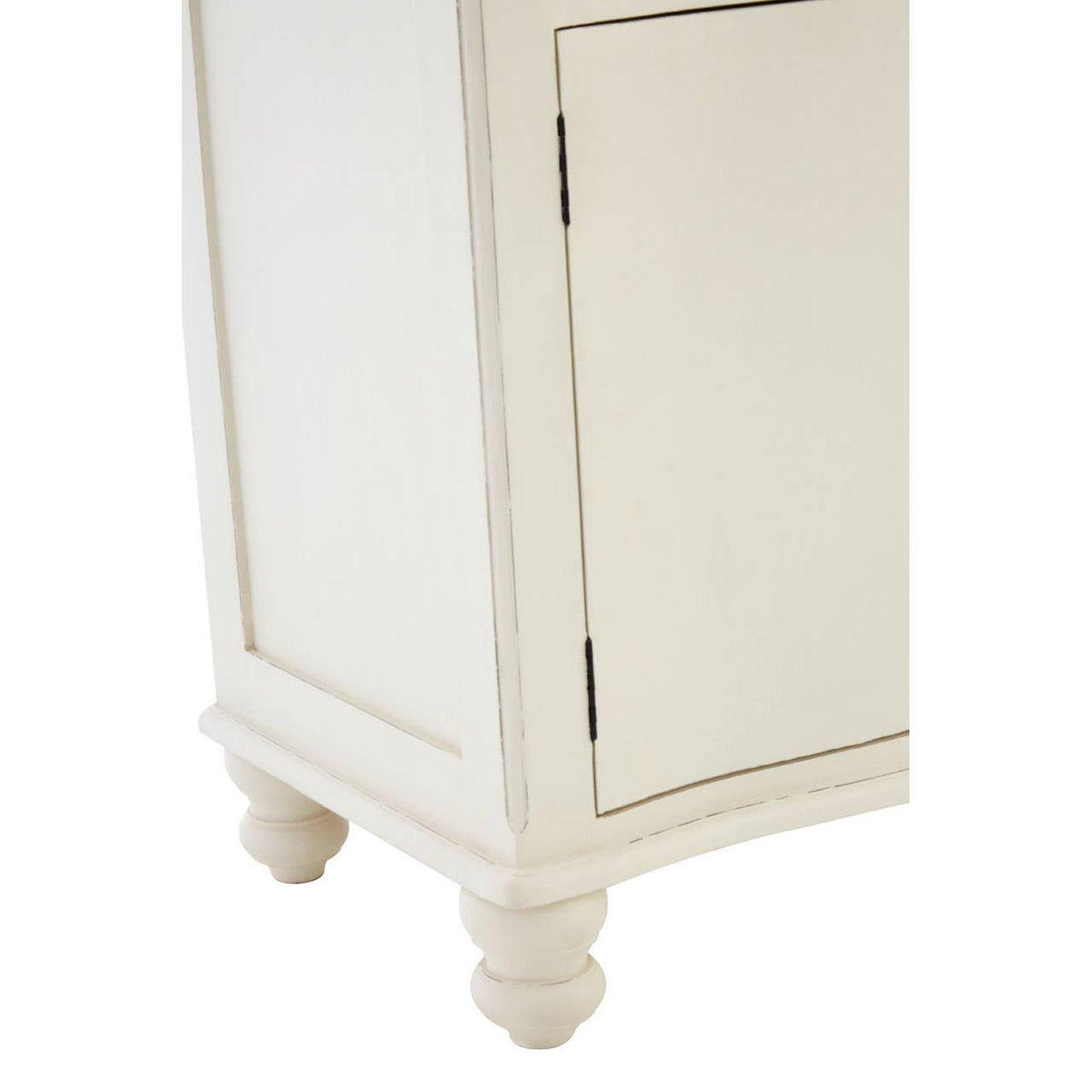 Loire 6 Drawer White Sideboard.