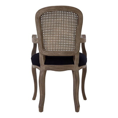 Noosa & Co. Living Loire Black Fabric Chair House of Isabella UK