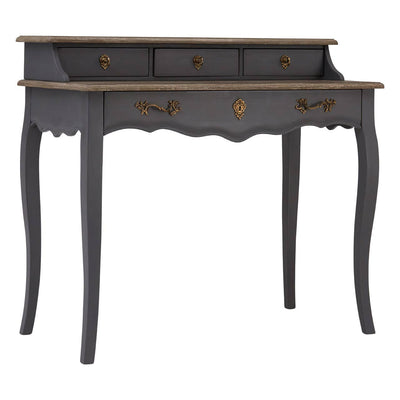 Noosa & Co. Living Loire Dark Grey Writing Desk House of Isabella UK