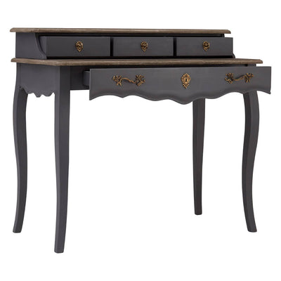 Noosa & Co. Living Loire Dark Grey Writing Desk House of Isabella UK