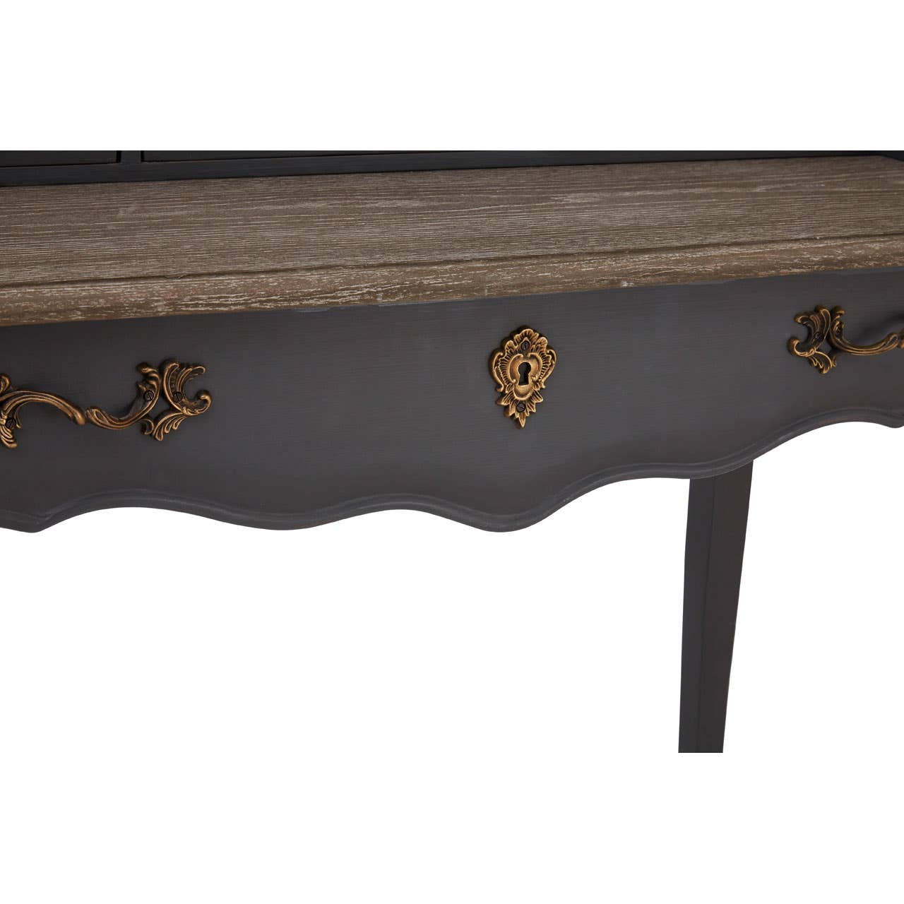 Noosa & Co. Living Loire Dark Grey Writing Desk House of Isabella UK