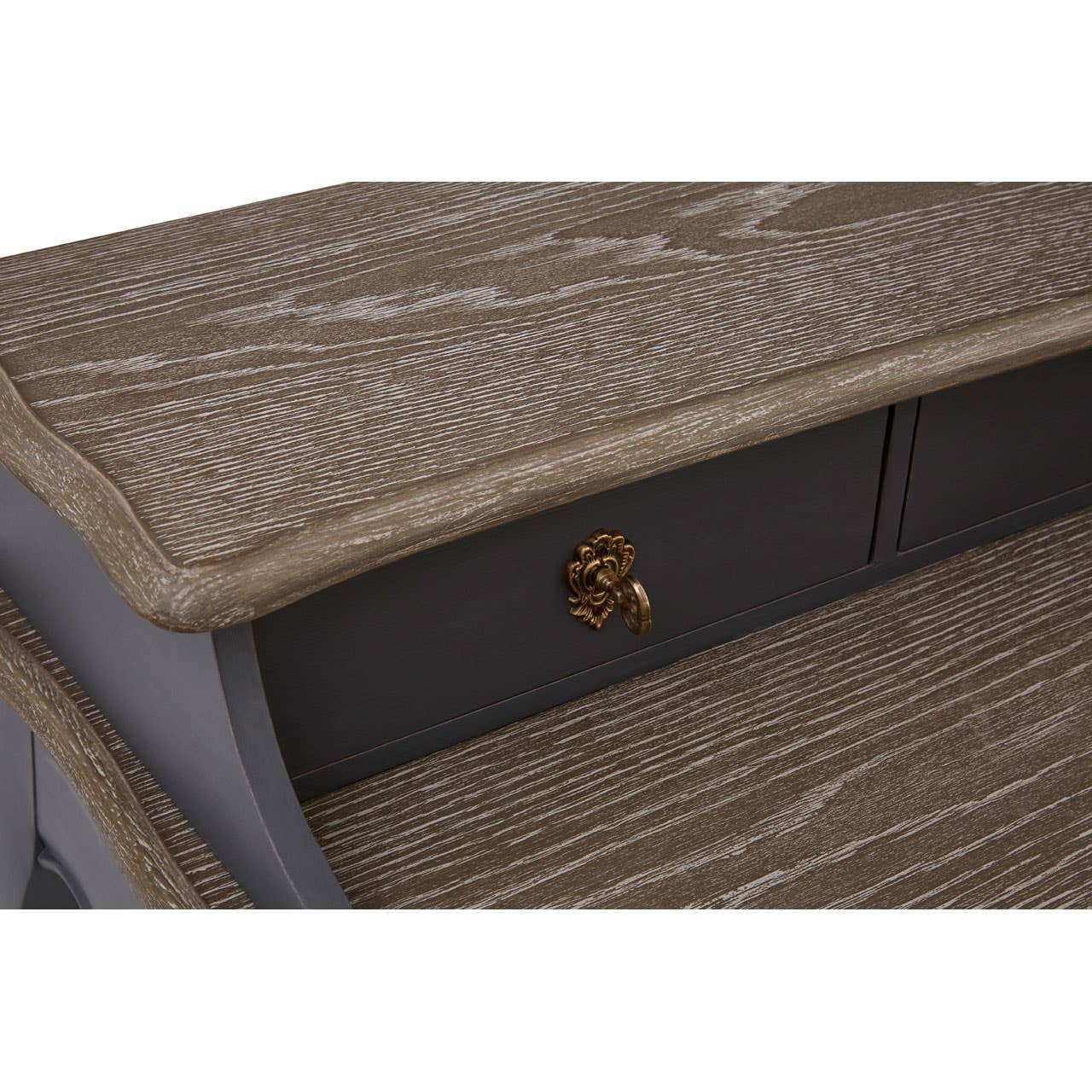 Noosa & Co. Living Loire Dark Grey Writing Desk House of Isabella UK