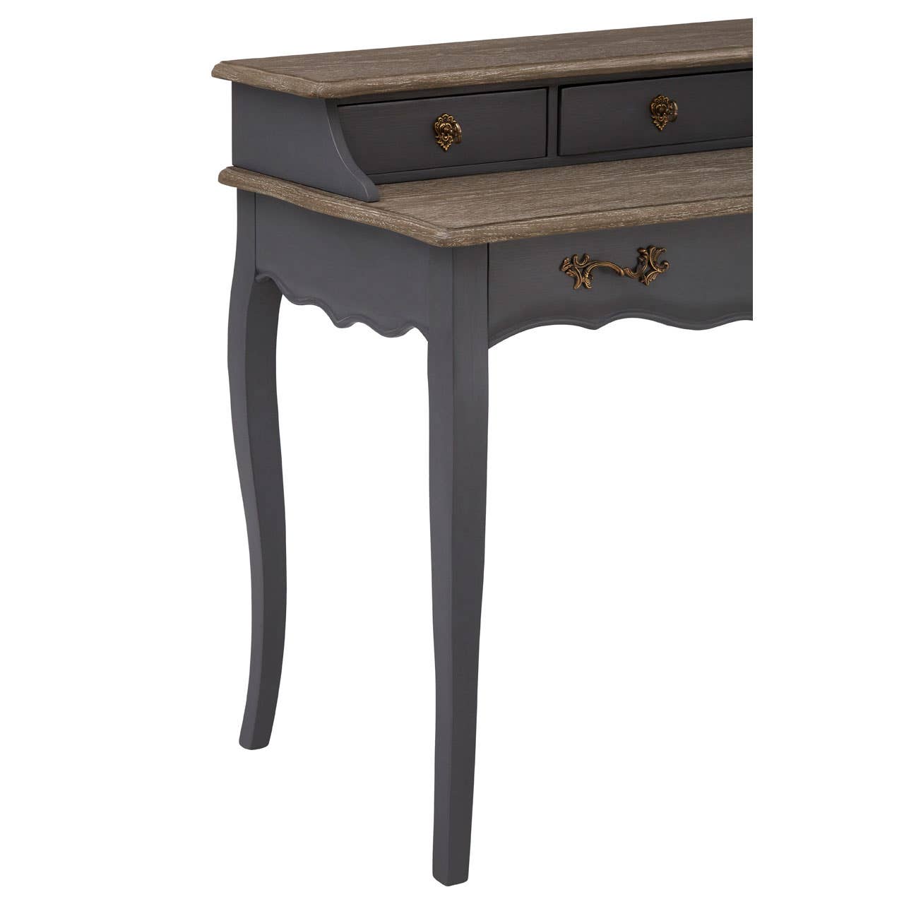 Noosa & Co. Living Loire Dark Grey Writing Desk House of Isabella UK