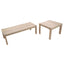 Noosa & Co. Living Loki Natural Set Of 2 Tables House of Isabella UK